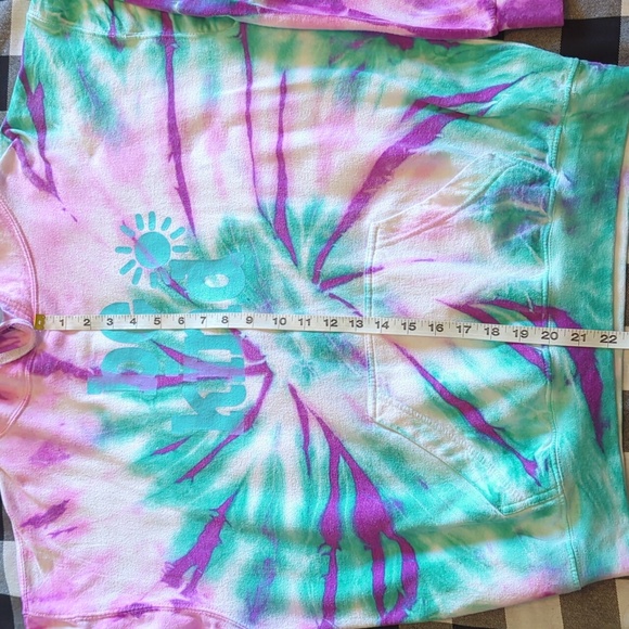 Be Kind Tie Dye Hoodie, Large - Picture 5 of 5